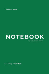 Title: Green And White Notebook: Military Army Green Colour, Author: Alletsq Trofmoc