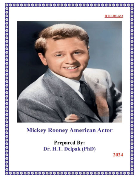 Mickey Rooney American Actor