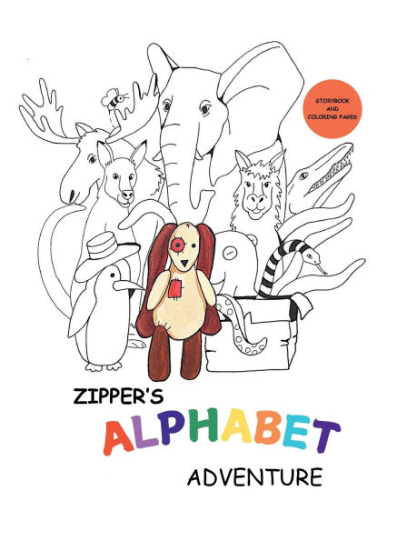 Zipper's Alphabet Adventure: Storybook and Coloring Pages