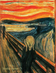 Title: 2025 Monthly Planner (Edvard Munch's 