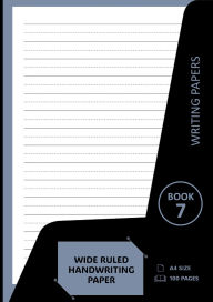 Title: Writing Papers: Wide Ruled Handwriting Paper, Author: Sarah Frances