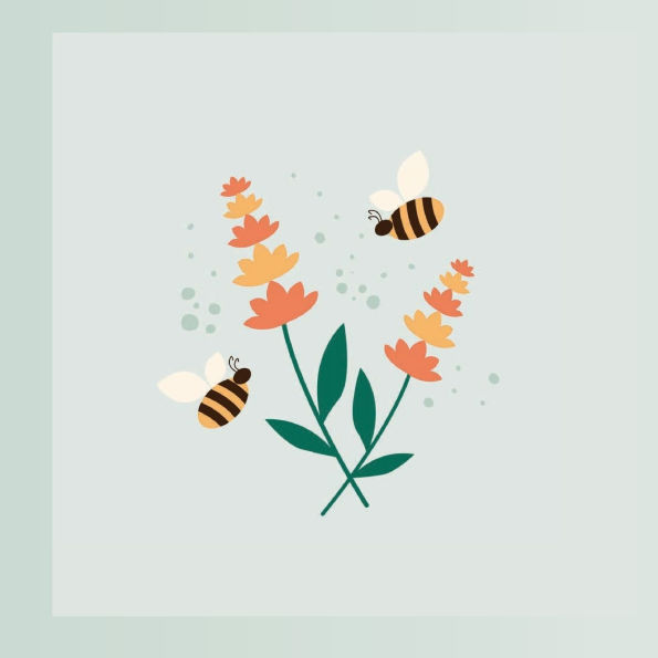 Buzzing Together: A Day in the Life of Bees: