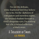 Alternative view 5 of A Treachery of Swans (B&N Exclusive Edition)