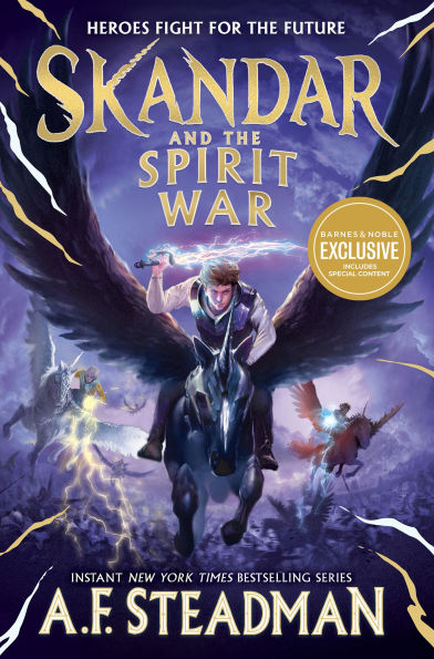 Skandar and the Spirit War (B&N Exclusive Edition) (Skandar Series #5) INTERNATIONAL SHIPPING