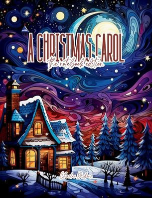 A Christmas Carol: A Ghost Story of Christmas - Lined Journal - 8.5" x 11" - 208 Pages - College Ruled Notebook for Work and School