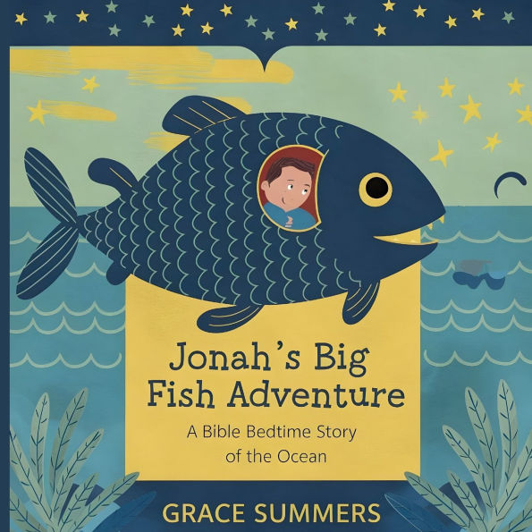 Jonah's Big Fish Adventure: A Bible Bedtime Story of the Ocean