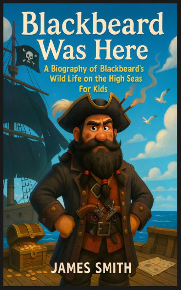 Blackbeard Was Here: A Biography of Blackbeard's Wild Life on the High Seas For Kids