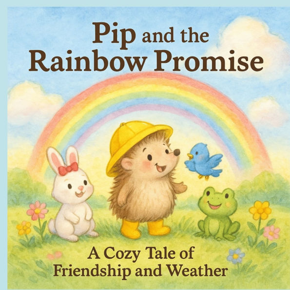 Pip and the Rainbow Promise: A Cozy Watercolor Adventure About Friendship, Weather, and Patience
