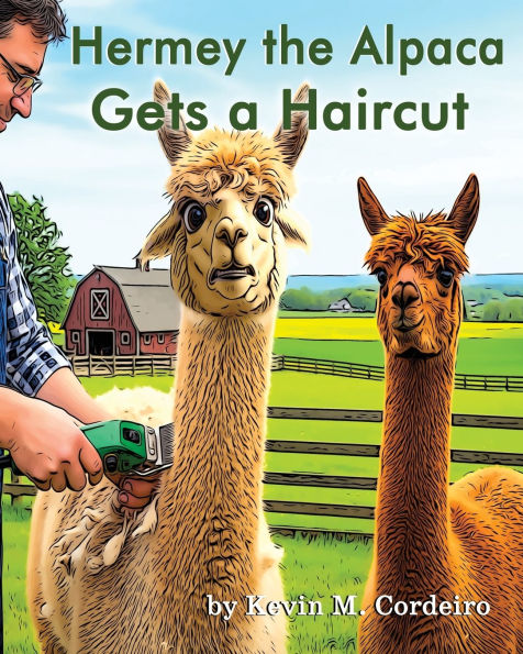 Hermey the Alpaca Gets a Haircut
