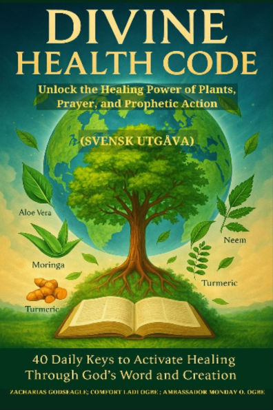 DIVINE HEALTH CODE - 40 Daily Keys to Activate Healing Through God's Word and Creation Unlock the Healing Power of Plants, Prayer, and Prophetic Action SWEDISH EDITION (Svensk utgåva)
