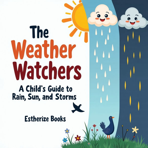 the Weather Watchers: a Child's Guide to Rain, Sun, and Storms: Learn About Clouds, Climate, Sky STEM Picture Book for Ages 5-8.