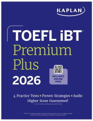 Title: TOEFL iBT Premium Plus 2026, Author: Kaplan Test Prep