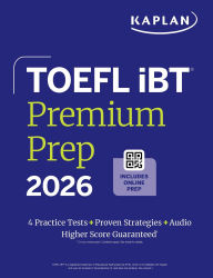 Title: TOEFL iBT Premium Plus 2026, Author: Kaplan Test Prep