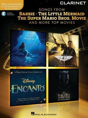Songs from Barbie, the Little Mermaid, the Super Mario Bros. Movie