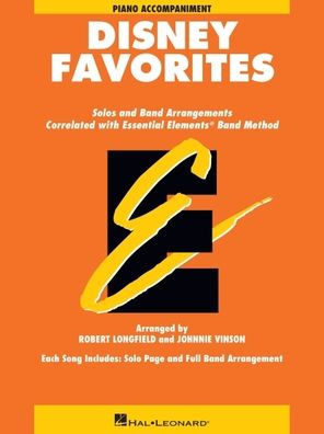 Essential Elements Disney Favorites for Piano Accompaniment