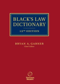 Title: Black's Law Dictionary, Author: Bryan Garner