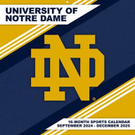 Title: 2025 12X12 TEAM WALL CALENDAR NOTRE DAME FIGHTING IRISH