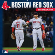 Title: 2025 12X12 TEAM WALL CALENDAR BOSTON RED SOX