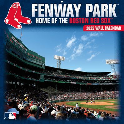 2025 12X12 STADIUM WALL CALENDAR BOSTON RED SOX FENWAY PARK