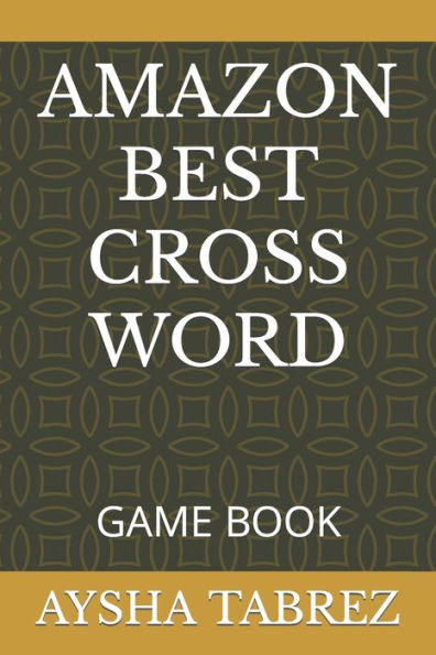 Amazon Best Cross Word: Game Book
