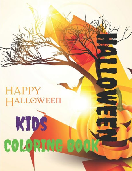 Halloween coloring books: Coloring book