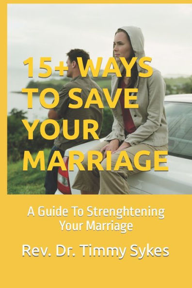 WAYS TO SAVE YOUR MARRIAGE