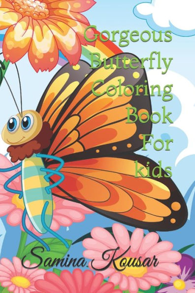Gorgeous Butterfly Coloring book