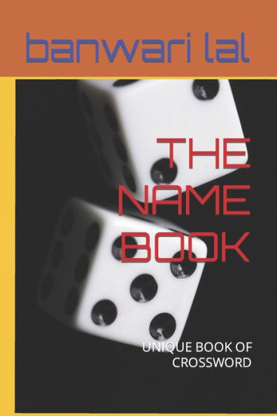 The Name Book: Unique Book of Crossword