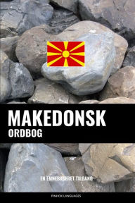 Title: Makedonsk ordbog: En emnebaseret tilgang, Author: Pinhok Languages