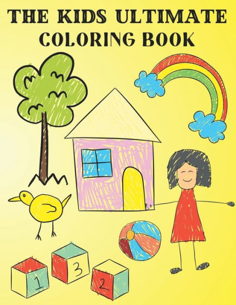 THE KIDS ULTIMATE COLORING BOOK: VARIETY COLORING PAGES FOR KIDS AGES 3-8