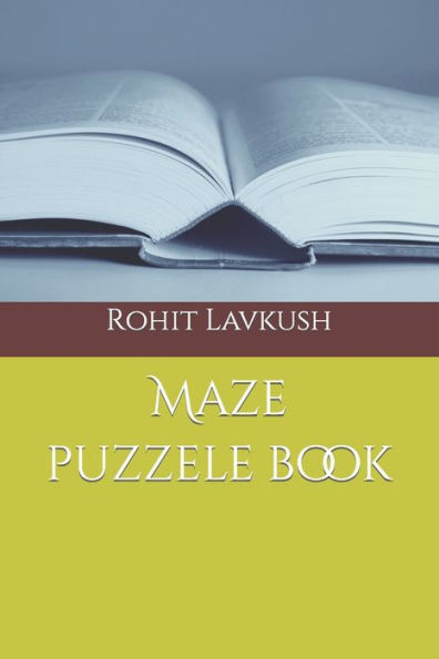 Maze puzzele book