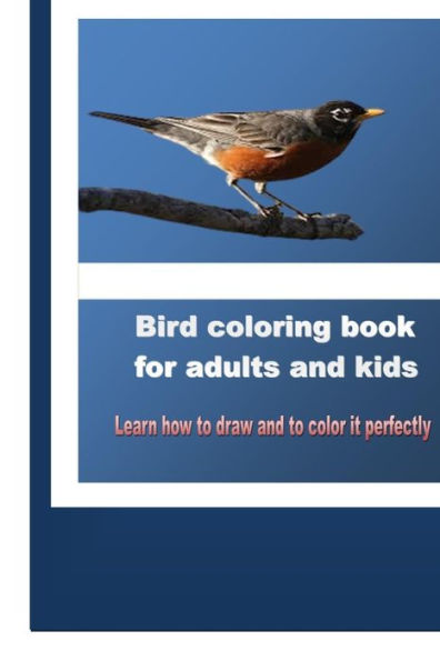 Birds Coloring Book For Adults And Kids