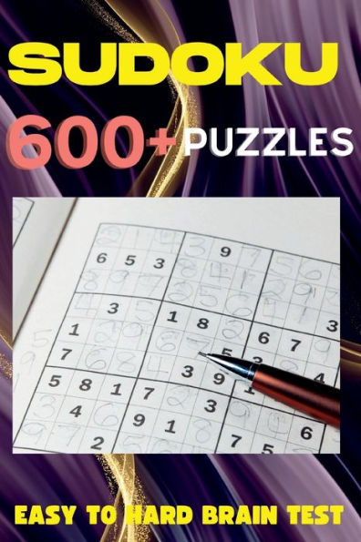 Big Book of Sudoku: 600+Sudoku Puzzles