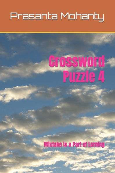 Crossword Puzzle 4: Mistake is a Part of Lerning