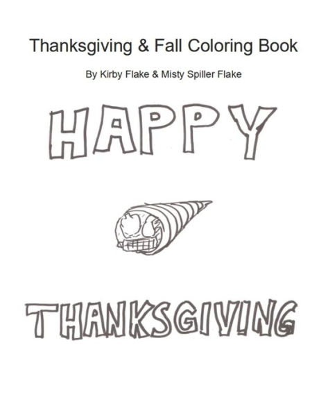 Happy Thanksgiving & Fall Coloring Book