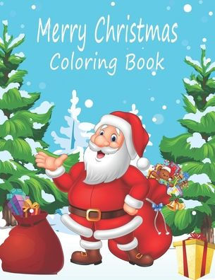 Merry Christmas Coloring Book: fun & easy Christmas designs to color,