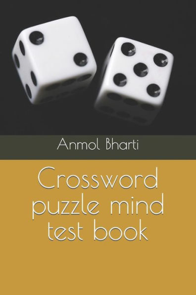 Crossword puzzle mind test book