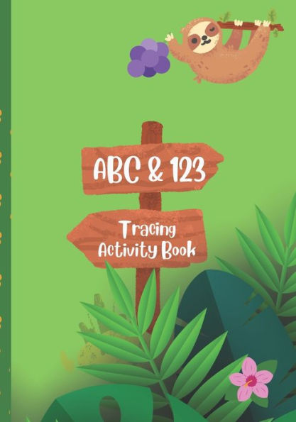 ABC's & 123's Tracing Activity Book