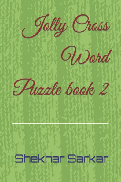 Jolly Cross Word Puzzle book 2