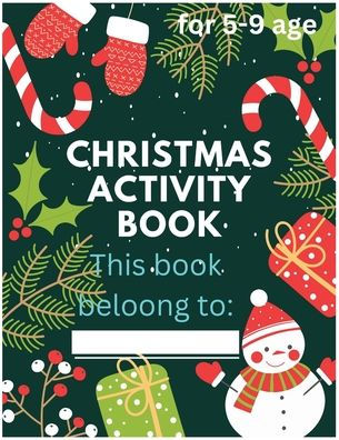 christmas colouring and activity book