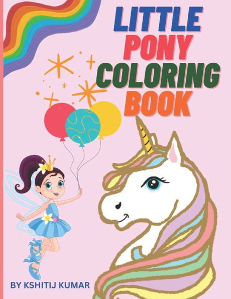 LITTLE PONY COLORING BOOK