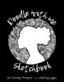 Doodle with Me Sketchbook: Everyday sketchbook with simple inspring prompts