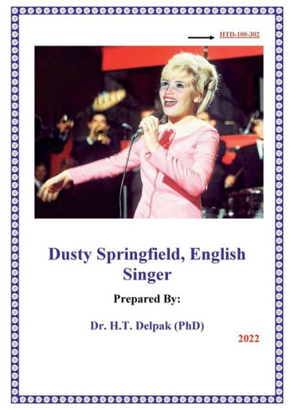Dusty Springfield, English Singer