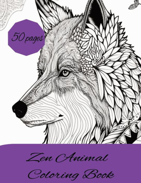 Zen Animal Color Book