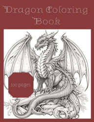 Title: Dragon Coloring Book, Author: Ginger Green