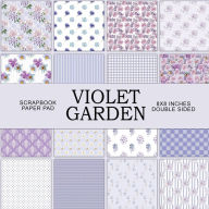 Title: Violet Garden: Scrapbook Paper Pad, Author: Digital Attic Studio