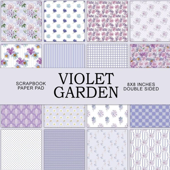 Violet Garden: Scrapbook Paper Pad