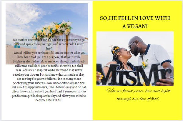 SO, HE FELL IN LOVE WITH A VEGAN: How we found peace, love and light through our love of food.