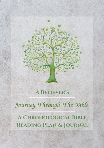 A Believer's Journey Through The Bible: Chronological Bible reading Plan & Journal: 14 Flexible plans with Scripture tracker