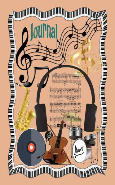 Music Themed Journal-Journals For Different Personalities-Help Your Mental Health